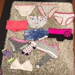Underwear, Socks, and bras